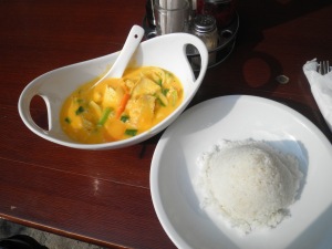 Delicious mango curry