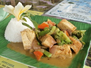 Tofu nirvana curry 