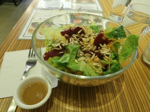 Yummy and huge salad from Well dressed salad bar