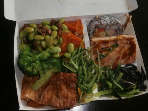 Lunchbox from Chinese veg buffet